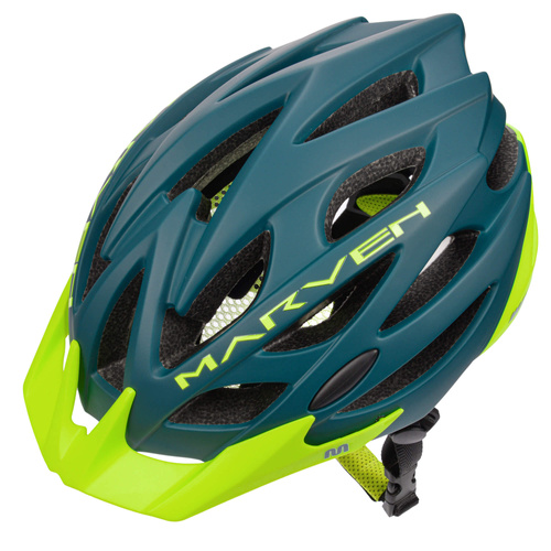 Kask rowerowy Meteor Marven M 55-58 cm zielony/ciemnozielony