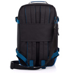 Plecak kabinowy Meteor Hermod 20 l czarny/niebieski