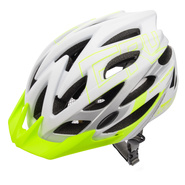 Kask rowerowy Meteor Gruver L 58-61 cm biały/zielony