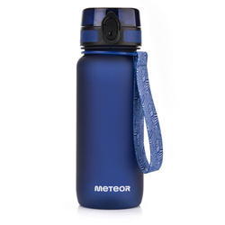 Bidon sportowy Meteor 650 ml granatowy