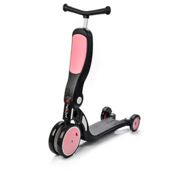 Hulajnoga meteor 5w1 Mixon black/pink