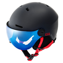 Kask narciarski Meteor Falven M 55-58 cm granatowy