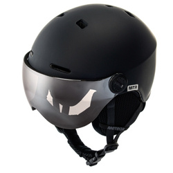 Kask narciarski Meteor Falven S 53 -55 cm czarny