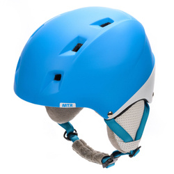 Kask narciarski Meteor Kiona M niebieski/biały 55-58cm