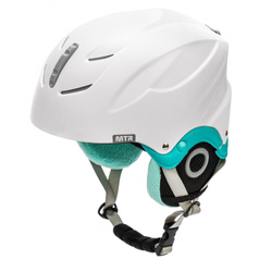 Kask narciarski Meteor Lumi S 53-55 cm miętowy/biały