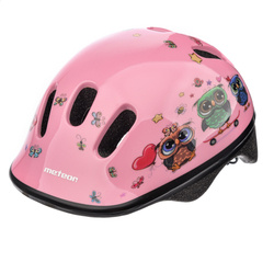 Kask rowerowy Meteor KS06 S 48-52 cm Little owl