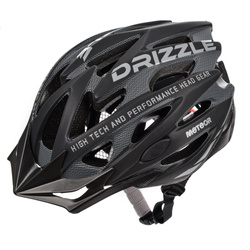 Kask rowerowy Meteor MV29 Drizzle L 58-61 cm czarny/ciemnoszary