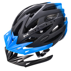 Kask rowerowy Meteor Marven 2 L 58-61 cm czarny/niebieski