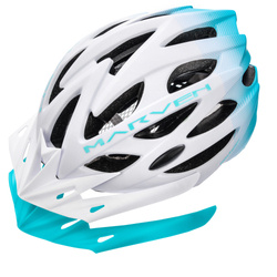 Kask rowerowy Meteor Marven 2 M 55-58 cm biały/niebieski