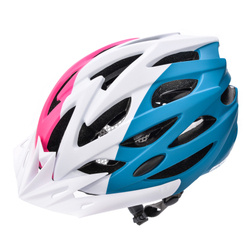 Kask rowerowy Meteor Marven L 58-61 cm różowy/biały/morski