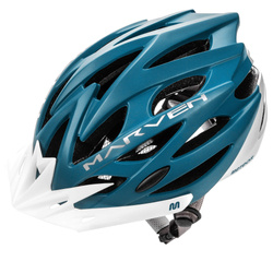 Kask rowerowy Meteor Marven M 55-58 cm morski/szary