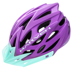 Kask rowerowy Meteor Marven S 52-56 cm fioletowy