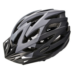 Kask rowerowy Meteor Marven S 52-56 cm szary/ciemnoszary/czarny