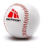 PIŁKA BASEBALL METEOR SKÓRA SYNTETYCZNA 130 GRAM