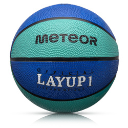 Piłka koszykowa Meteor Layup 1 niebieski