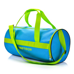 Torba fitness Meteor Siggy 25 l niebieski/zielony