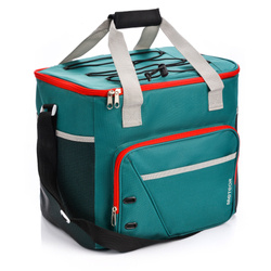 Torba termiczna Meteor Frosty 30 l czerwony/zielony