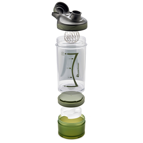 Bidon Shaker Meteor 500 ml zielony