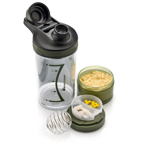 Bidon Shaker Meteor 500 ml zielony