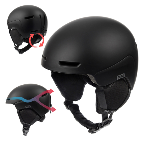 Kask narciarski Meteor Avalo M 55-58 cm czarny