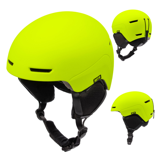 Kask narciarski Meteor Avalo S 53-55 cm neonowy żółty