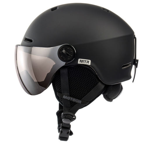 Kask narciarski Meteor Falven L 58-61 cm czarny