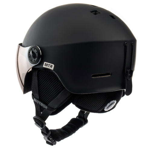 Kask narciarski Meteor Falven L 58-61 cm czarny