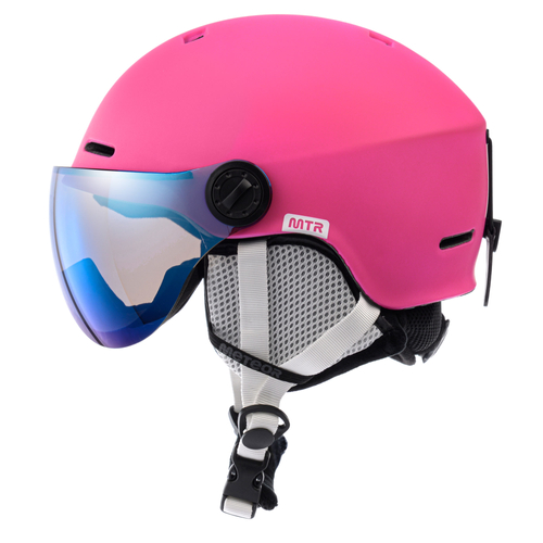 Kask narciarski Meteor Falven L 58-61 cm różowy