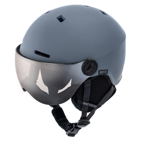 Kask narciarski Meteor Falven L 58-61 cm szary