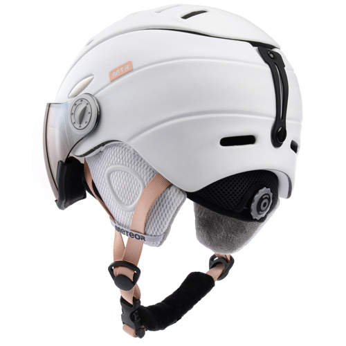 Kask narciarski Meteor Holo L 58-61 cm biały