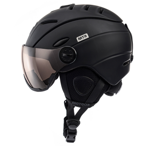 Kask narciarski Meteor Holo L 58-61 cm czarny