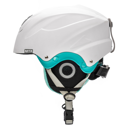 Kask narciarski Meteor Lumi L 58-61 cm miętowy/biały