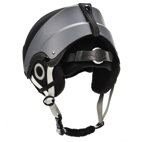 Kask narciarski Meteor Lumi S 53-55 cm czarny/szary