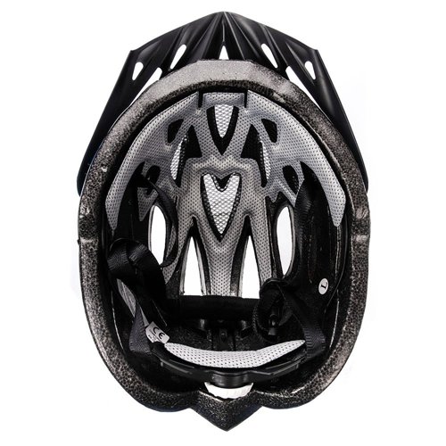 Kask rowerowy Meteor Gruver M 55-58 cm biały/czarny/niebieski