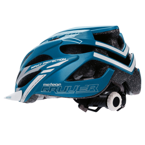 Kask rowerowy Meteor Gruver S 52-56 cm morski