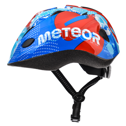 Kask rowerowy Meteor HB6-5 S 48-52 cm Map blue