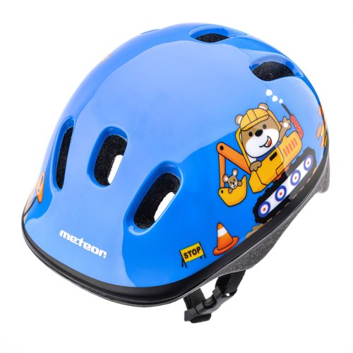 Kask rowerowy Meteor KS06 XS 44-48 cm Teddy builder