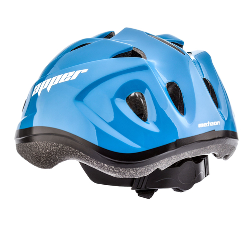 Kask rowerowy Meteor KS07 M 52-56 cm Apper ciemnoniebieski