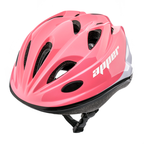 Kask rowerowy Meteor KS07 M 52-56 cm Apper koralowy