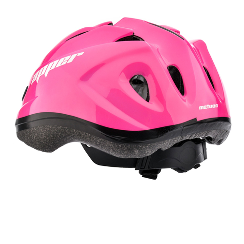 Kask rowerowy Meteor KS07 M 52-56 cm Apper różowy