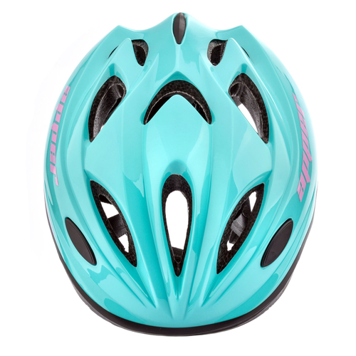 Kask rowerowy Meteor KS07 S 48-52 cm Apper miętowy/różowy