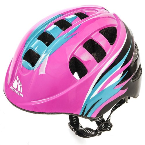 Kask rowerowy Meteor MA-2 S 48-52 cm Orbit różowy