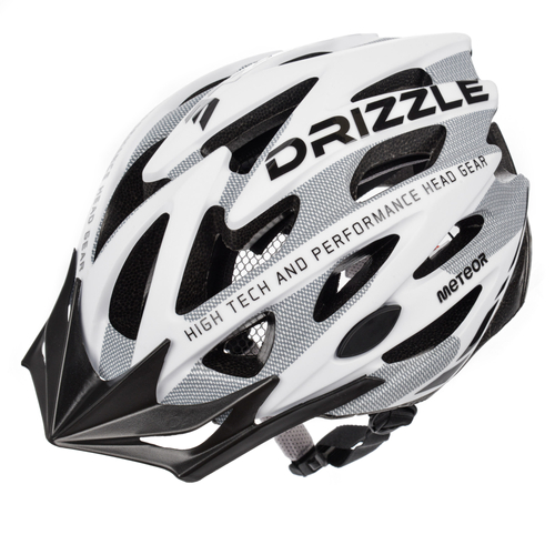 Kask rowerowy Meteor MV29 Drizzle L 58-61 cm biały/szary