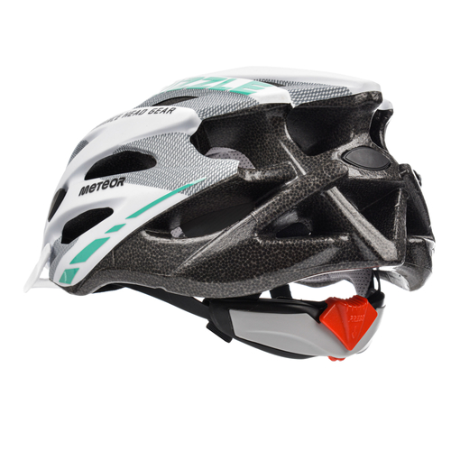 Kask rowerowy Meteor MV29 Drizzle M 55-58 cm biały/szary/miętowy