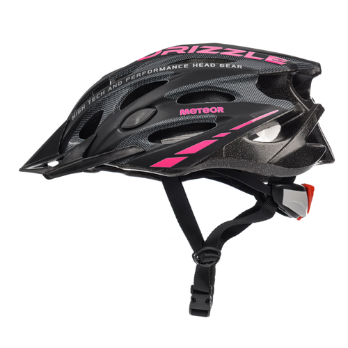 Kask rowerowy Meteor MV29 Drizzle M 55-58 cm czarny/różowy