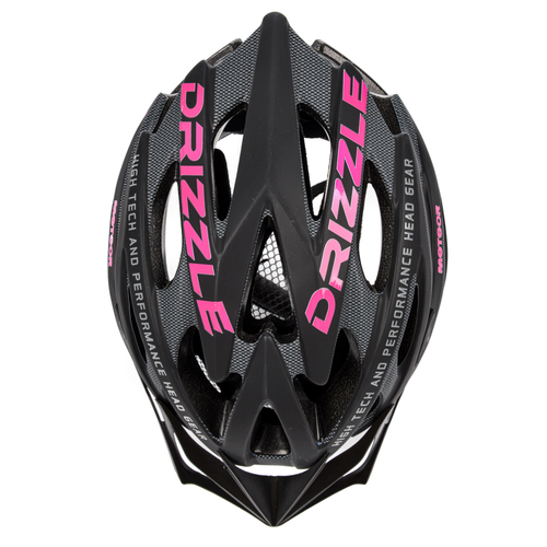 Kask rowerowy Meteor MV29 Drizzle M 55-58 cm czarny/różowy