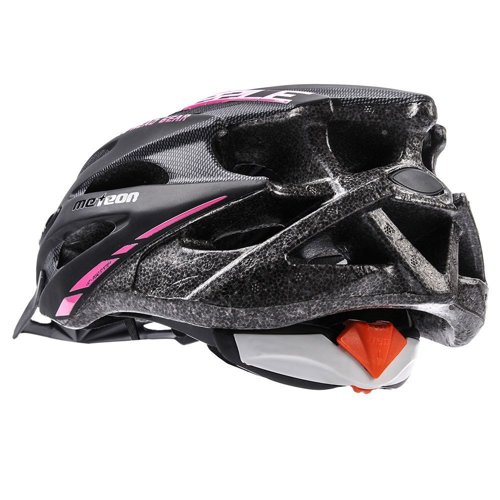 Kask rowerowy Meteor MV29 Drizzle XL 61-63 cm czarny/różowy