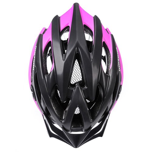 Kask rowerowy Meteor MV29 Unrest L 58-61 cm czarny/różowy