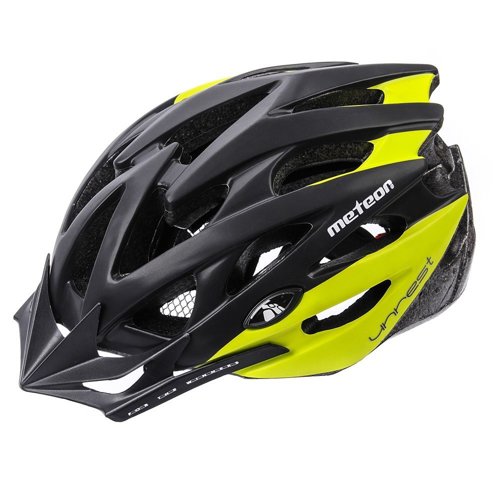 Kask rowerowy Meteor MV29 Unrest L 58-61 cm czarny/zielony