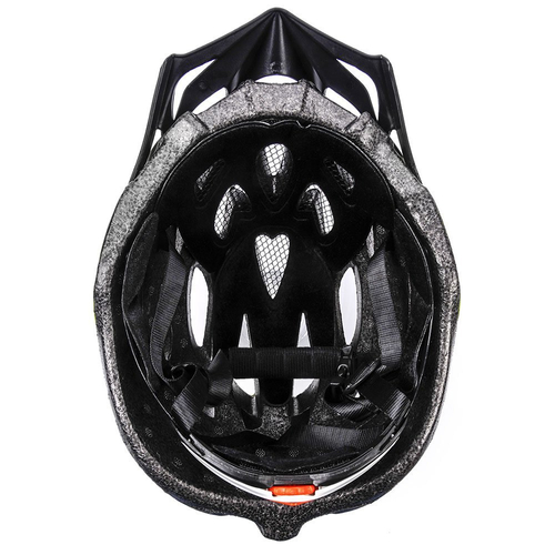 Kask rowerowy Meteor MV29 Unrest M 55-58 cm czarny/zielony